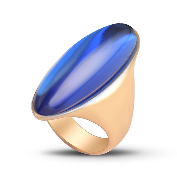 European And American Jewelry  Vintage Gemstone Ladies Ring