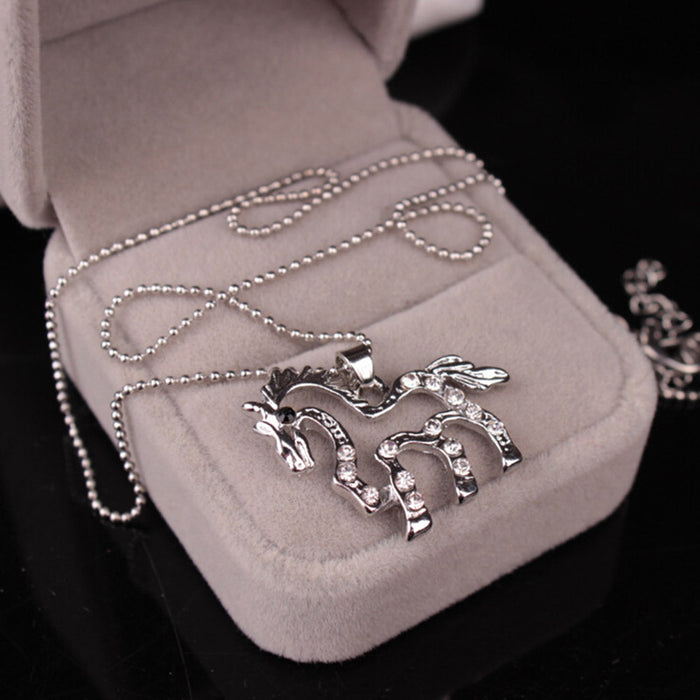 Hollow horse with diamonds