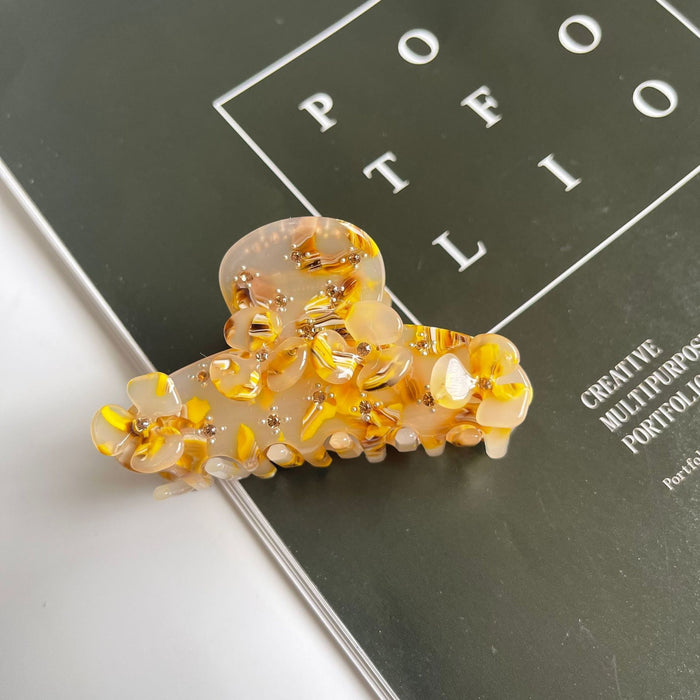 Acetate Grip Retro Diamonds Flowers