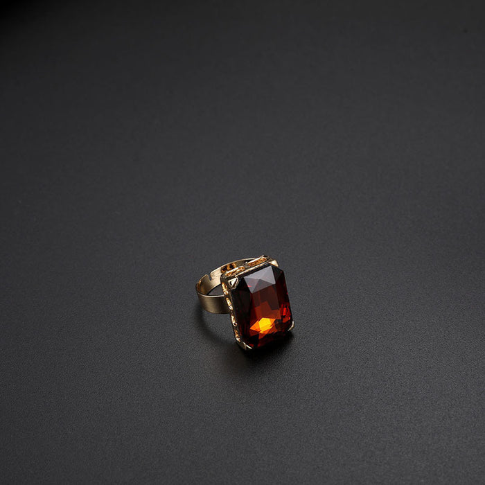 Four-piece Set Of Gemstone Necklace Earrings Jewelry