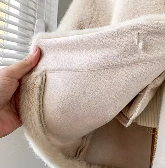 Children's Luxury Light Luxury Fur Coat