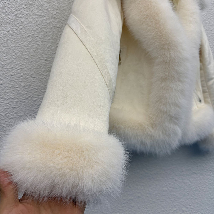 Casual Loose Western Style Fur Coat