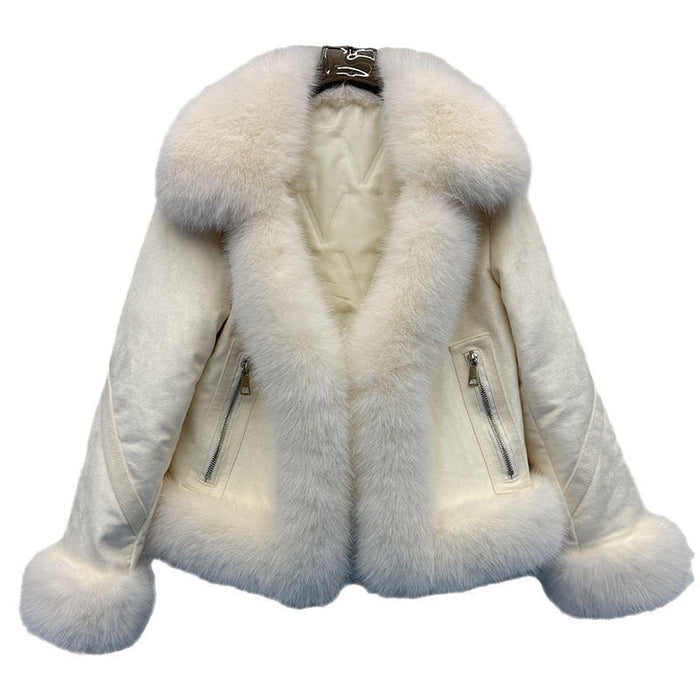Casual Loose Western Style Fur Coat
