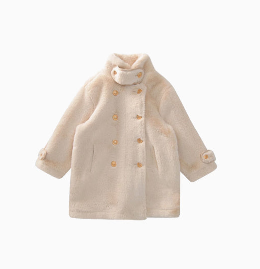 Children's Luxury Light Luxury Fur Coat