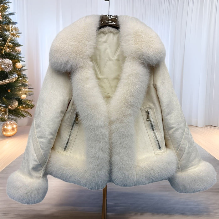 Casual Loose Western Style Fur Coat