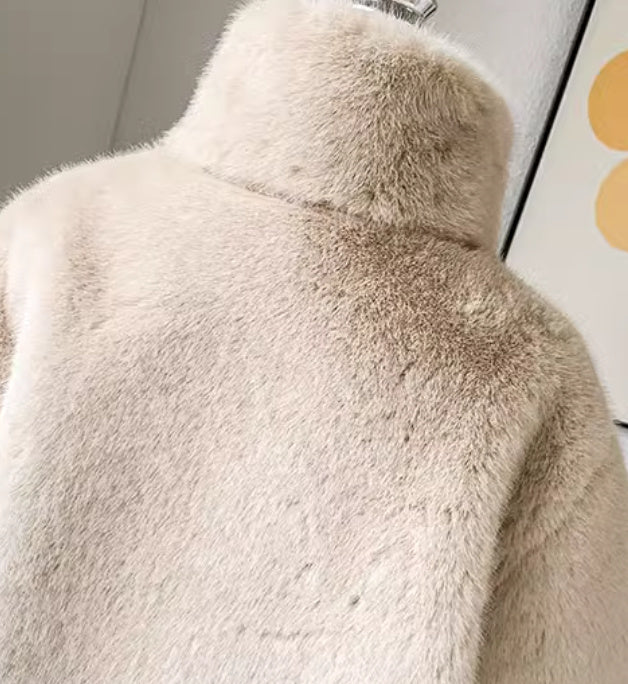 Children's Luxury Light Luxury Fur Coat